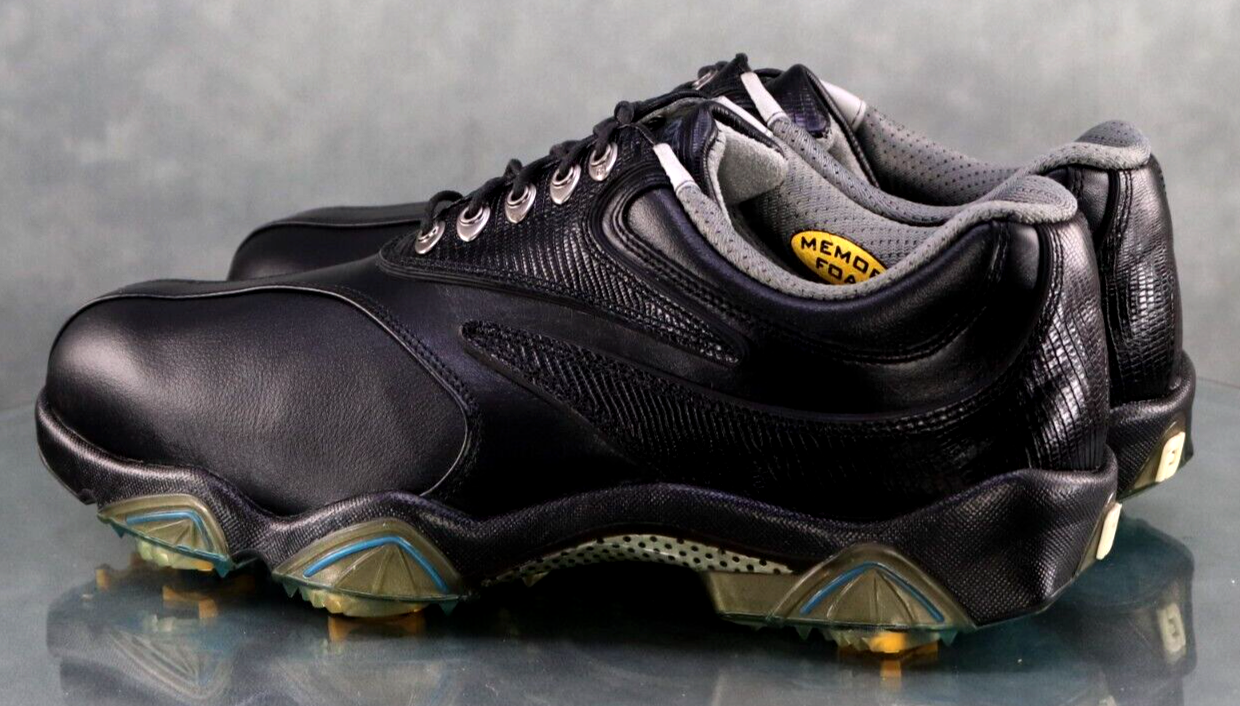 FootJoy FJ SynrG Men's Golf Shoes Size 10.5 (W) Wide Lizard Print