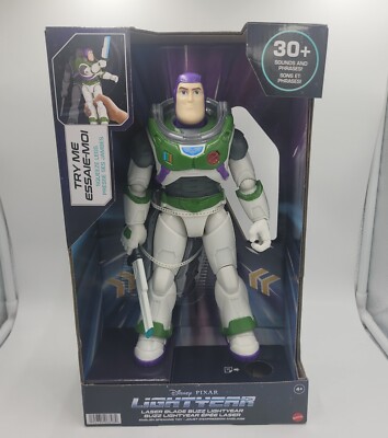 Buzz Lightyear with Laser Blade 12'' Lights Sounds Toy Story Disney (NEW IN BOX)