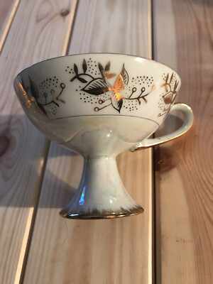 Lefton China vintage Hand Painted Reg US Pat Off dates 1953-1971 Coffee Tea Cup