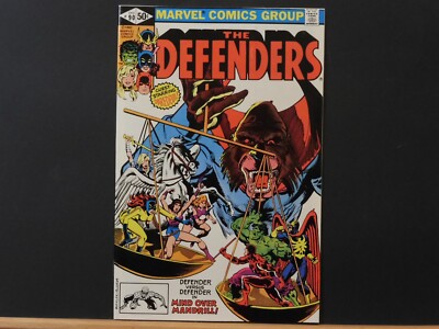 Marvel Comics:  THE DEFENDERS #90  Dec. 1980 Hulk, Hellcat, Valkyrie, Night Hawk