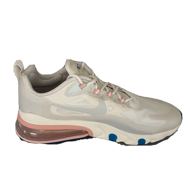 air max 270 react summit white aqua  and  stardust