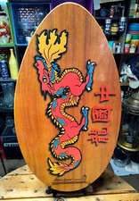 VTG. 2001 Slick Lizard Skim Pro Dragon Skimboard - JGR Enterprises COPA