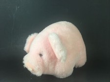 Vintage 1980s Pig Dakin Plush Stuffed Animal Babe RARE HTF USA Cute EUC Baby