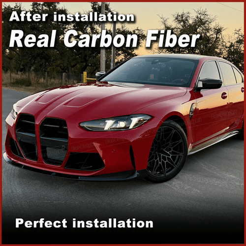 Carbon Frontspoiler Frontlippe Spoilerschwert Passt für BMW G80 M3 G82 G83 M4  - Bild 3 von 8
