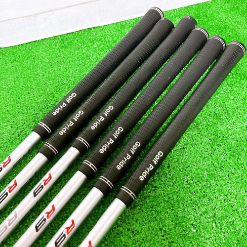 TaylorMade R9 SuperMax Eisensatz 5 6 7 8 9 PW 6tlg Motore 55 Carbon S Flex RH Herren - Bild 10 von 10