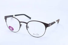 Max Cole MC1501 Blue-Brown Browline Unisex Full Rim 48-21-140 Eyeglasses Frames