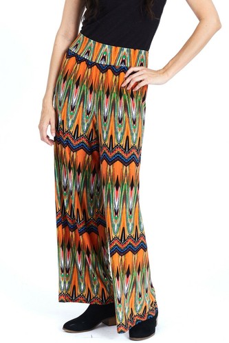 Fantazia Apparel Women's Stretchy Wide Leg Palazzo Lounge Pants - 第 25/66 張圖片