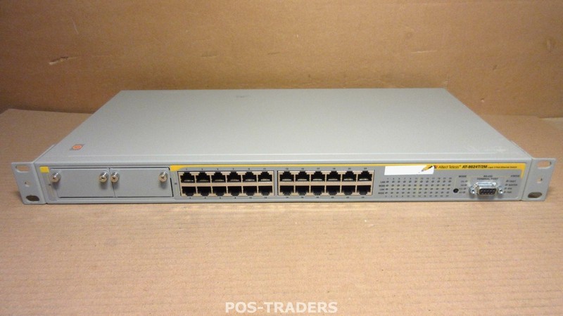 Allied Telesyn AT-8624T/2M Switch L3 24 Port 10/100 Managed 2x Uplink Bays