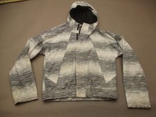 The North Face Size M 10-12 Girls Gray Full Zip Stand Collar Basic Jacket 057
