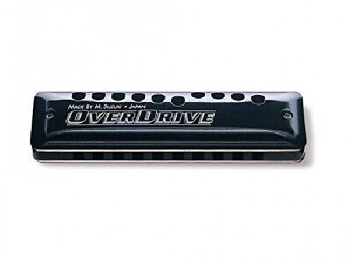 SUZUKI MR-300 F Key OVER DRIVE 10 hole Diatonic Harmonica from Japan - Picture 1 of 6