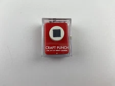 square Shaped red Craft Punch For Paper Crafting Carl CP-1 BY MARVY-UCHIDA