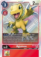 Agumon Alternate Art Foil - BT5-007 NM - Digimon TCG