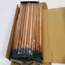 LOT OF 50 RADNOR #64002225 SIZE 3/8" x 12" COPPER WELDING RODS