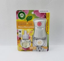 Air Wick Plug In HIBISCUS & BLOOMING ORCHIDS Warmer and Refill Limited Edition