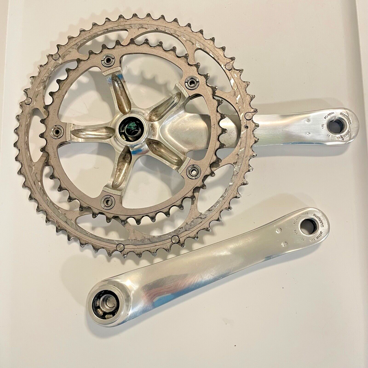 Shimano Ultegra FC-6500 Crankset 175mm 9 Speed Double Road Bike