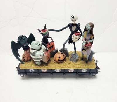 HAWTHORNE VILLAGE TRICK OR TREAT GONDOLA NIGHTMARE BEFORE CHRISTMAS  ON30  SCALE