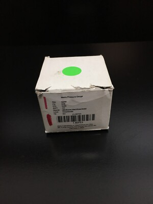 #ad #ad Metric Pressure Gauge 4EFE3 63MM 0 30PSI 0 200KPS 1 4quot;BSPT Dry $10.66