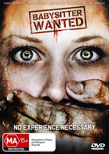Matt Dallas Sarah Thompson BABYSITTER WANTED - GRIPPING HOME INVASION HORROR DVD - Imagen 1 de 1