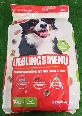 GUT & GÜNSTIG 1,95€/kg) GUT& GÜNSTIG Lieblingsmenü Hundevollnahrung Rind Huhn Hundefutter 10kg