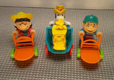Lot of McDonald's Happy Meal Toys Peanuts Garden Farm Figures 1989 Charlie Brown