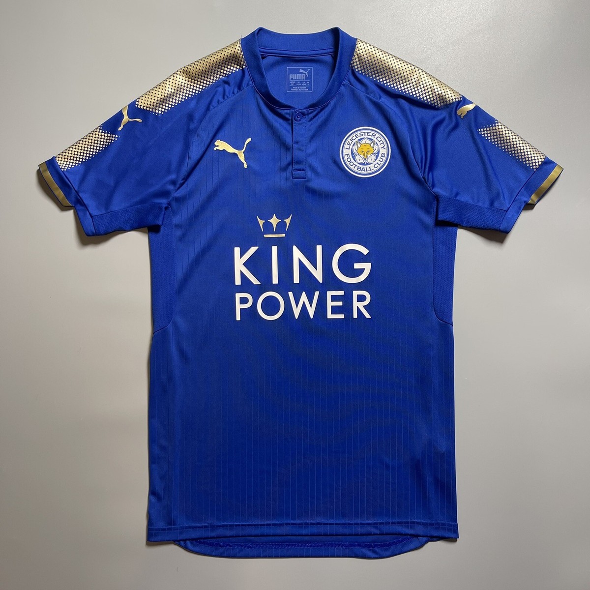 LEICESTER CITY PUMA 2017/2018 FOOTBALL HOME JERSEY #9 JAMIE