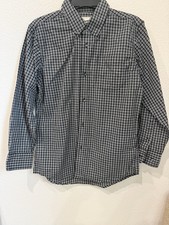 Boys Wrangler Riata Long Sleeve Button Up Black Western