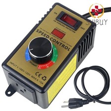 AC Motor Speed Controller - 100V-120V Adjustable 15A Max Fan Speed Regulator