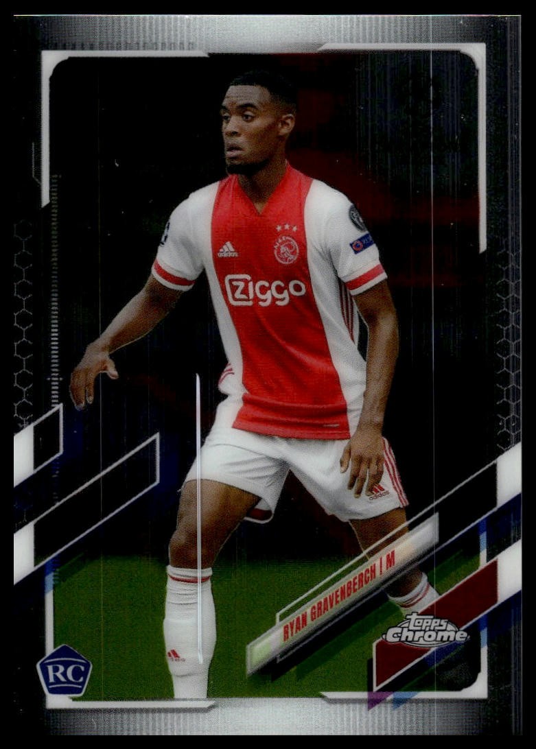 2020-21 Topps Chrome UEFA Champions League Ryan Gravenberch #98