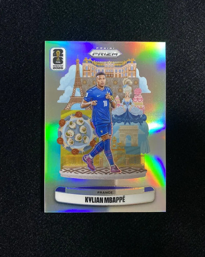 2026 Panini Prizm World Cup Kylian Mbappe National Landmarks Case Hit SSP NP11