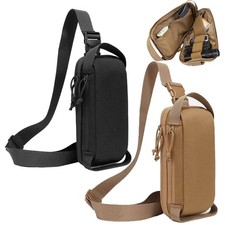 Tactical Sling Chest Waist Bag Shoulder Pack Military Molle EDC Utility Handbag