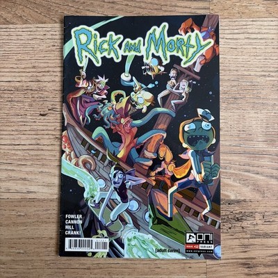 Rick and Morty #12 Cover B Variant Oni Press Adult Swim 2015 Free P&P Scarce
