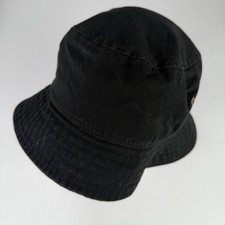 Newhattan Bucket Hat Men's S/M Black Cotton Breathable Streetwear Fishing