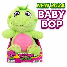 Fisher Price Barney  s World Plush Toy Baby Bop Dino 8  New With Tag Rare Mattel