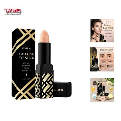 Caffeine Under Eye Balm: Hydrating Eye Brightener Stick Cream for Dark Circle...
