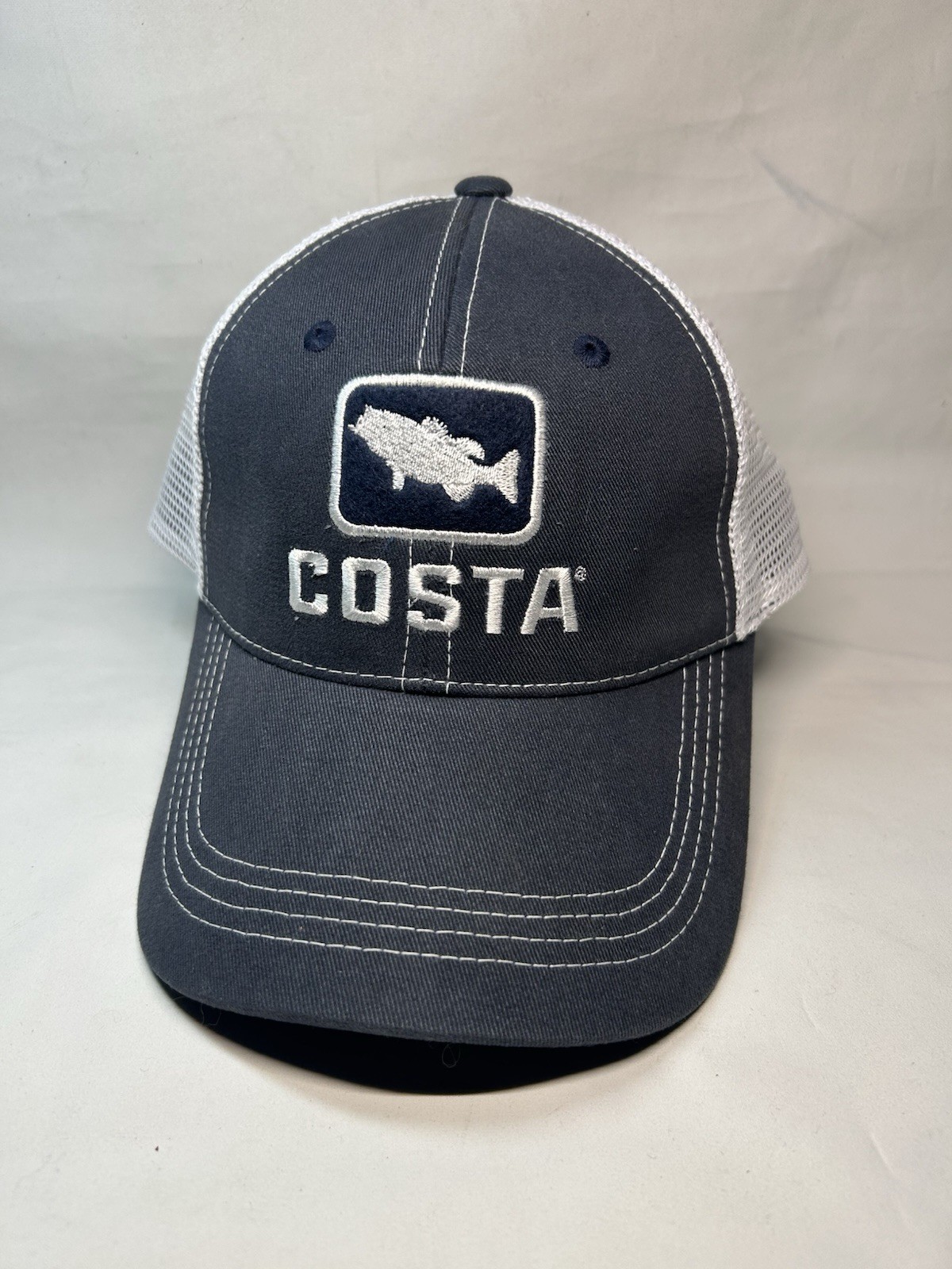 Blue & White Cap
