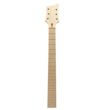 Maple Guitar Neck 24 Fret 25.5 Inch Dot Inlay Fretboard DIY Guitar Bolt on Heel