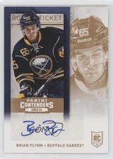 2013 Panini Playoff Contenders Rookie Ticket Gold /100 Brian Flynn #276 Auto 0q3