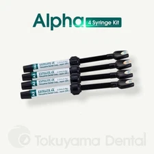 Tokuyama Estelite Alpha Composite Kit of 4 syringes (3.8 gm each)