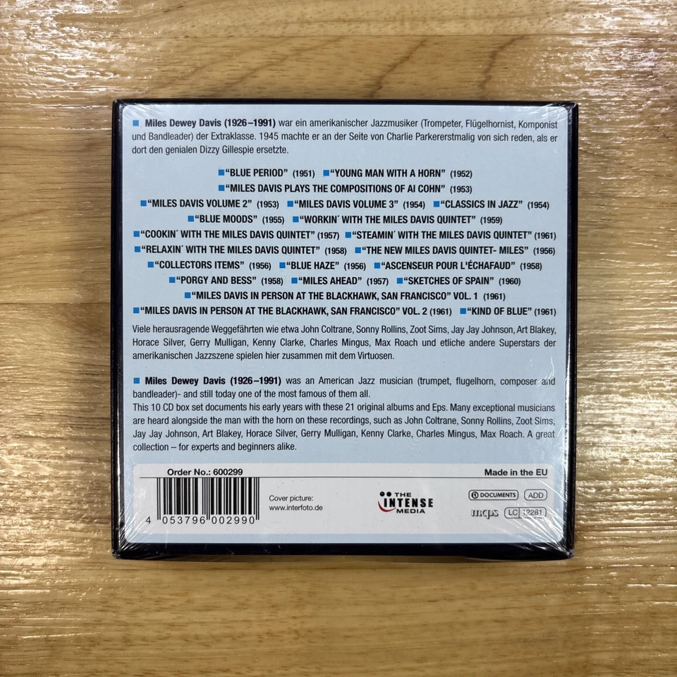 Miles Davis: Milestones of a Jazz Legend - 21 Albums (CD, 10 Disc) New Sealed - Image 4 of 4