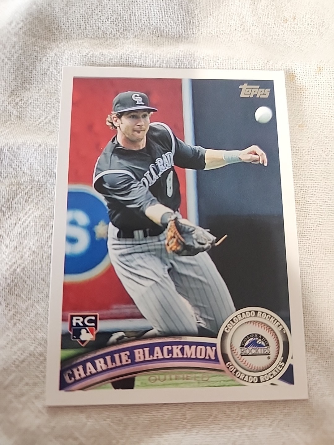 2011 Topps Update #us231 Charlie Blackmon RC