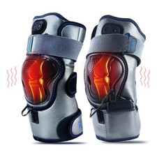 HONGJING Cordless Heated Knee Massager for Knee Joint Pain Relief 1 Pair