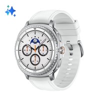 Samsung Galaxy Watch8 Classic (White, Bt, 46Mm) Smartwatch Galaxy Ai, Design Res