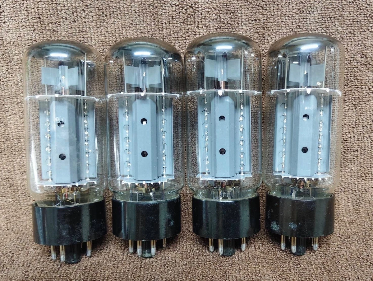 Lot De 9 Tubes 6RA3 Toshiba Japan – Power Triode, Plaque Trouée, Neufs