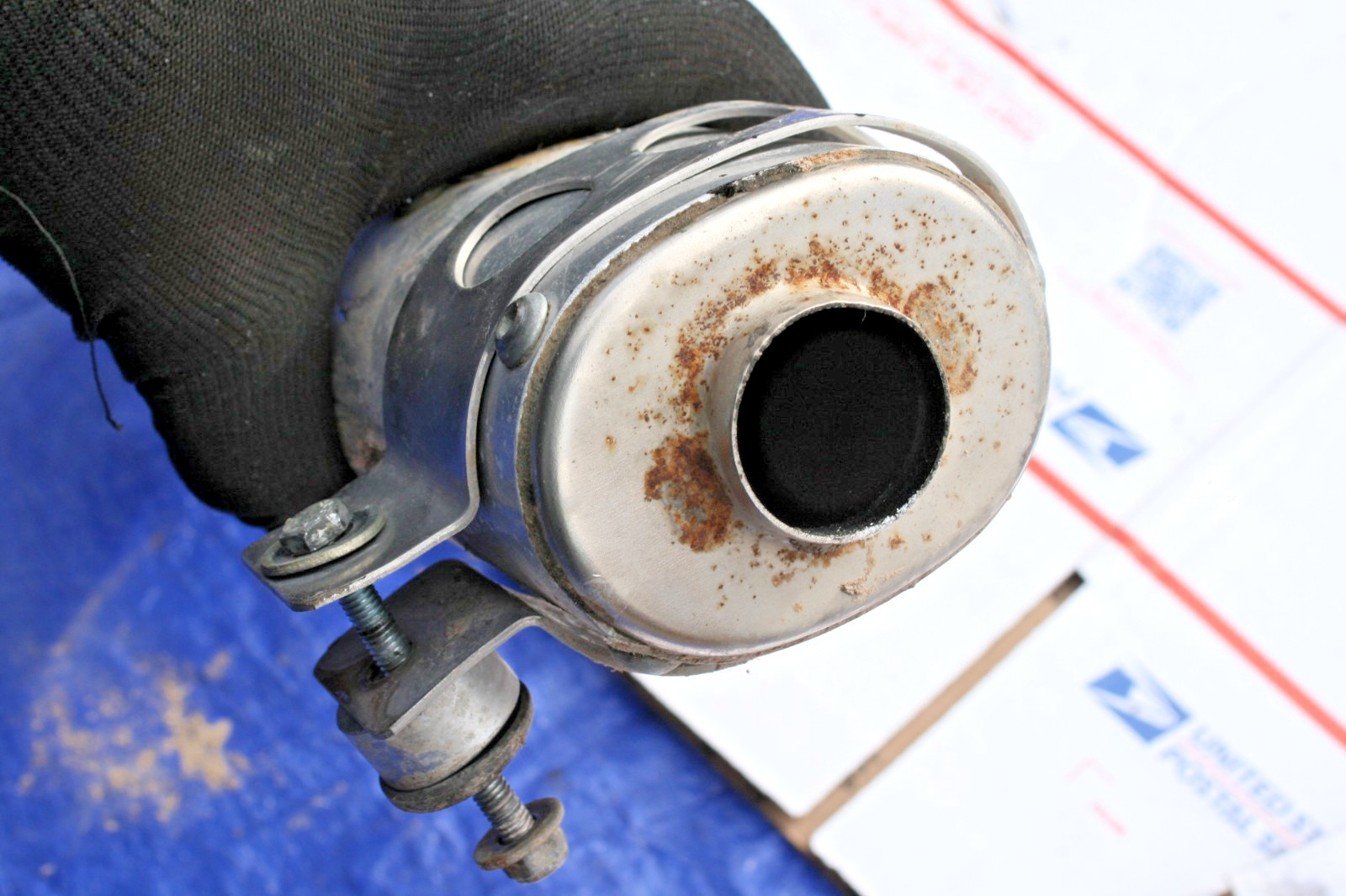 1988 HONDA CR 250 OEM FMF SILENCER MUFFLER