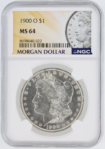 1900-O Morgan Silver Dollar NGC MS64 S$1 New Orleans Minted No Reserve