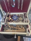 Vintage COSTUME Jewelry collection Estate Lot  Signed Unsigned STERLING SILVER