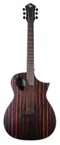 Michael Kelly Forte Exotic JE Acoustic Electric Guitar - Java Ebony - MKFESJESFX - Picture 1 of 3