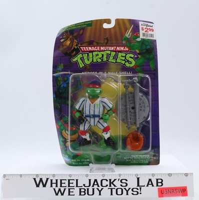 Grand Slammin' Raph Teenage Mutant Ninja Turtle 1999 TMNT Playmates NEW SEALED