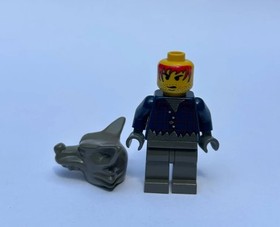 Lego Werewolf Minifigure studios 1380 dark gray head hrf006 retired rare cmf lot