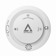 3-in-1 Carbon Monoxide / Smoke / Heat Detector 10-Year Battery Fire Alarm